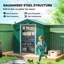 Bhola 6.5ft x 3.5ft Metal Garden Shed