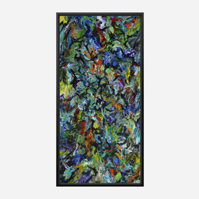 Celebration II On Giclee Canvas Hand Embellished Art