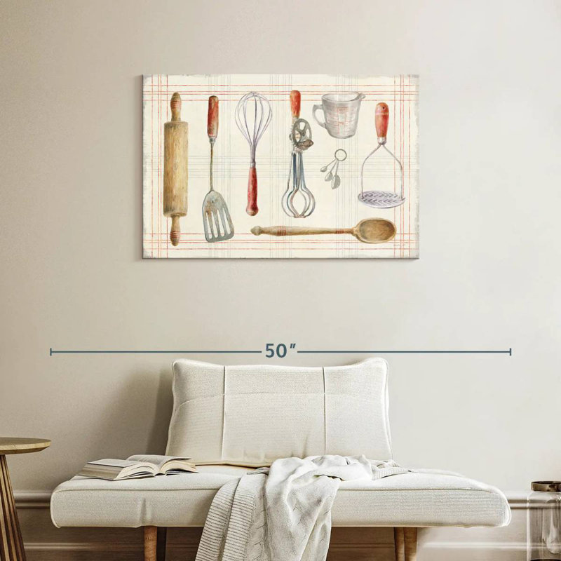 Senne Floursack Kitchen IX, 24" H x 36" W