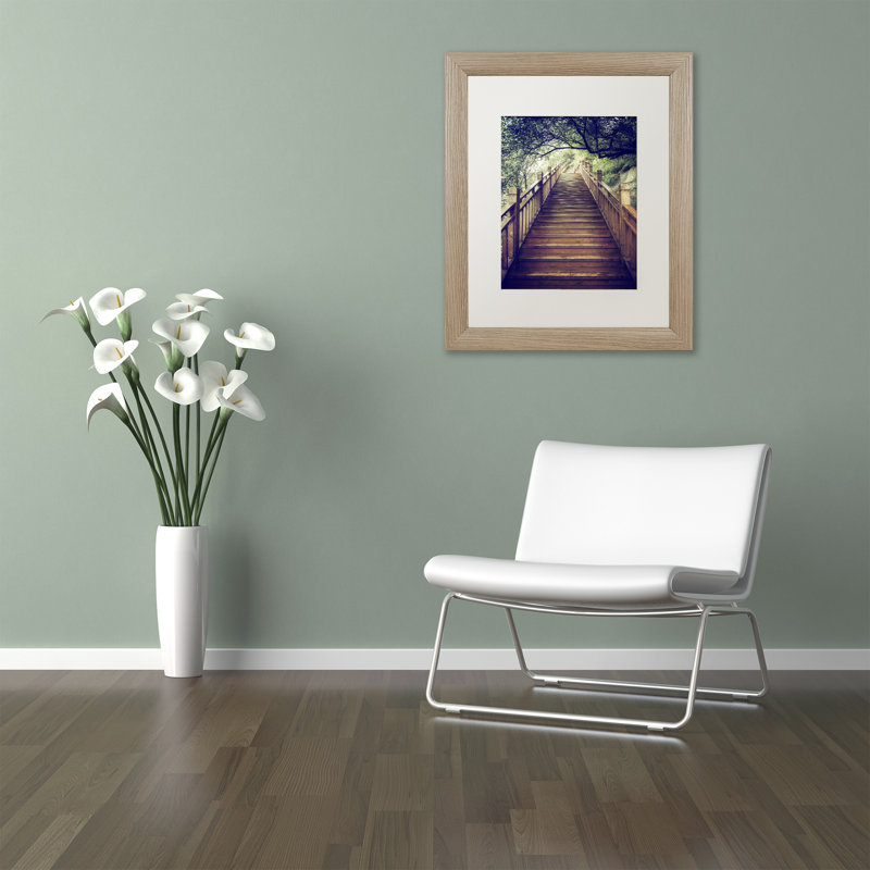 "Cairy" par Philippe Hugonnard, reproduction de photo encadrée, H 20 po x l 16 po x P 0,5 po, Cadre foncé, Blanc