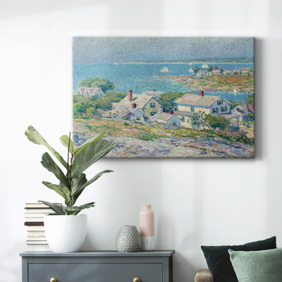 Paysage rétro - CXI - impression sur toile tendue