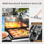 Barbecue au propane liquide à 2 brûleurs de comptoir