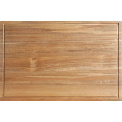 Kenmore Elite Kenosha 29-inch Acacia Wood Cutting Board With Juice Groove And Ergonomic Handles – Extra-large Butcher Block For Meat, Vegetables, And More
