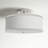 Berthine Linen Blend Semi Flush Mount-881118273