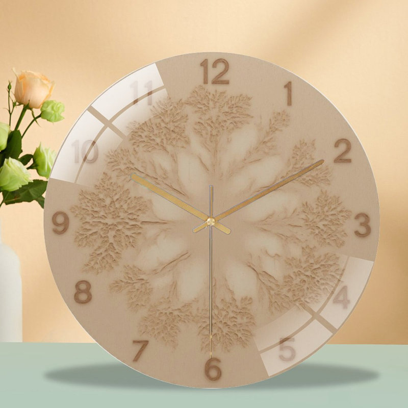 Horloge murale 12 po en bois