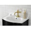 Robinet de salle de bain 1 poignée à fixation sur le comptoir avec poignée escamotable Kingston-50999987-58299266