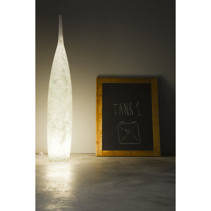 Luna 142cm Novelty Floor Lamp, White