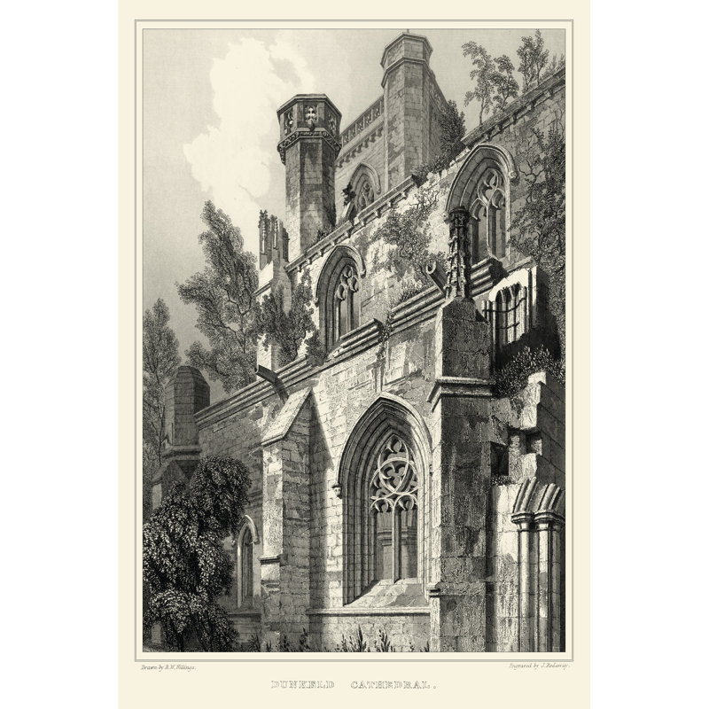 Gothic Detail VII - Wrapped Canvas Print, 91cm H x 61cm W