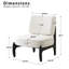 Teddy Armless Leisure Accent Chair-114309184-114309185
