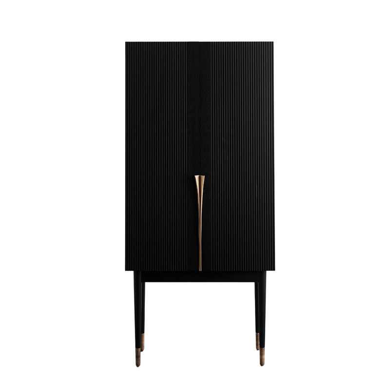 Perfidia Solid Wood Bar Cabinet