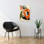 Philadelphia Zoo Lion Abstract Bold Modern Cat Lion Nature Wall Art Print by Patryk Krygowski - Wrapped Canvas Print-860284446