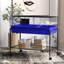 Hamster Hutches and Cages avec 39 x 20,5 x 36,5, combinant acier bleu et Pp avec bleu riche et roues