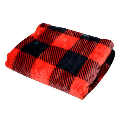 Buffalo Hand Woven Throw Blanket