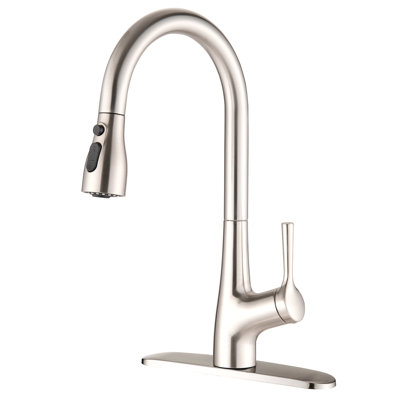 Single Handle Pull Down Kitchen Sink Faucet