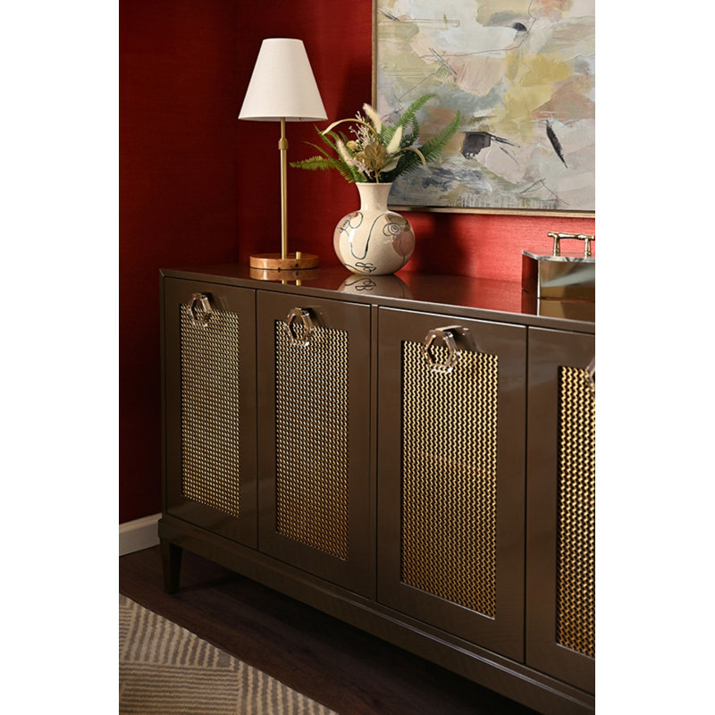 47.5'' W Buffet, Teal Lacquer