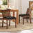 Dining Chair Set of 4 PU Leather Upholstered Kitchen Armless Chairs-523402575
