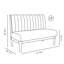 Banc rembourré en similicuir-99377857
