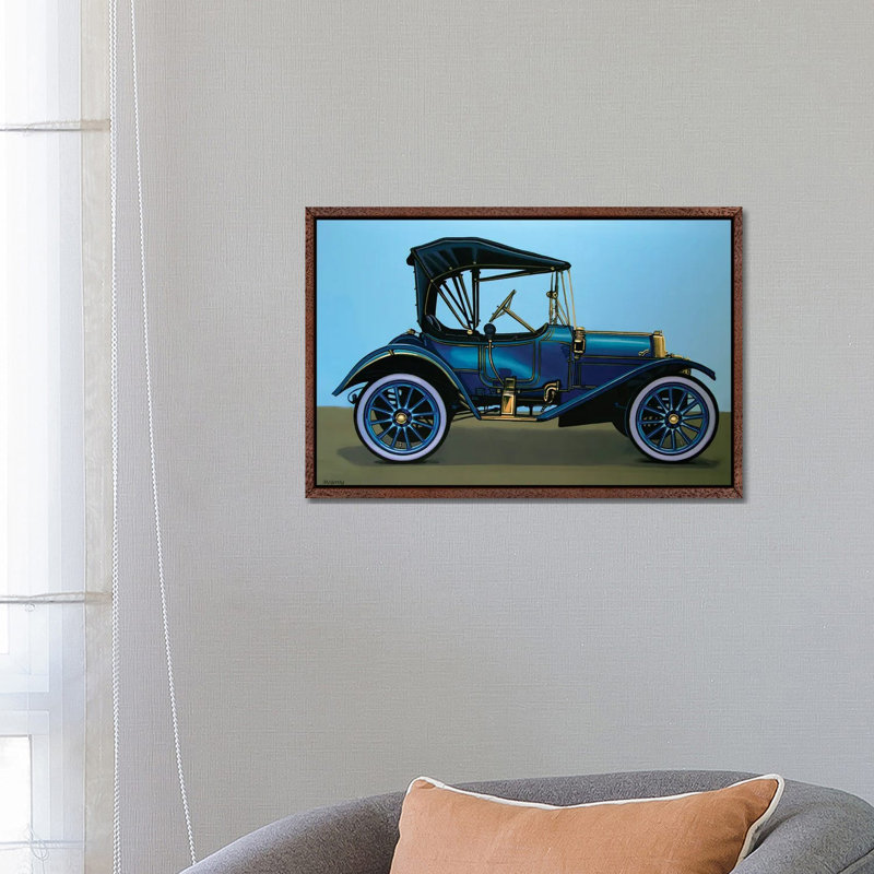 Waiting Game II by Soo Beng Lim - Floater Frame Painting on Canvas