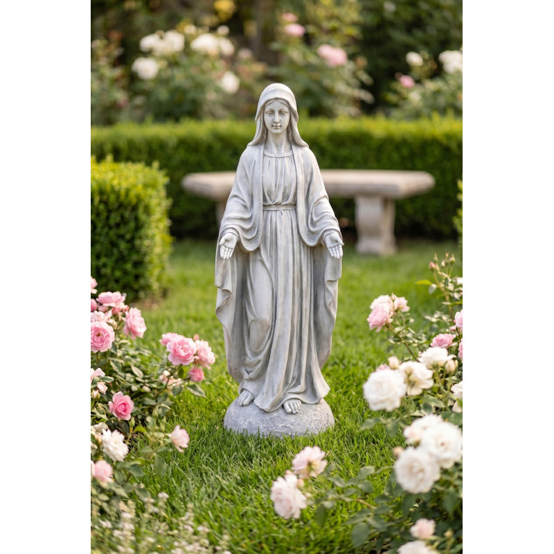 Grande statue de jardin Madonne de Notre-Dame