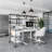 33.4'' H x 33.75'' W NSF-Certified Utility Cart with Wheels