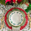 Green Chintz Round Tablecloth-942913169
