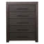 5 Drawer 106.68cm W Solid Wood Chest