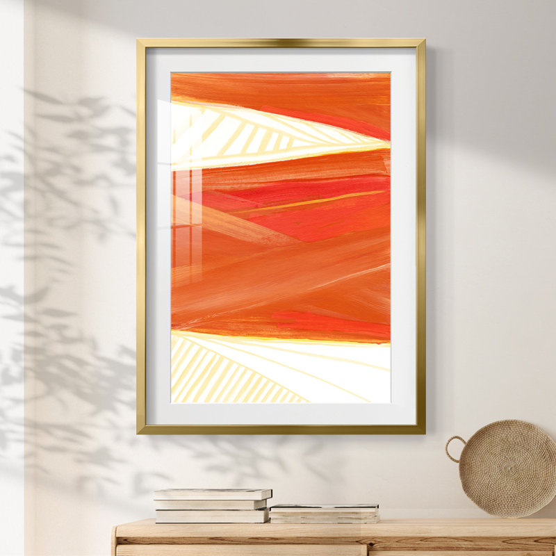Warm Rays I -Framed Print