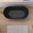 Oval Solid Surface Bathtub, Freestanding Soaking Bathtub-111988030