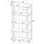 Bibliothèque standard Brisley H 72 po x l 37 po-1828420709