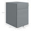 Hinkel 39cm Wide 3 -Drawer File Cabinet