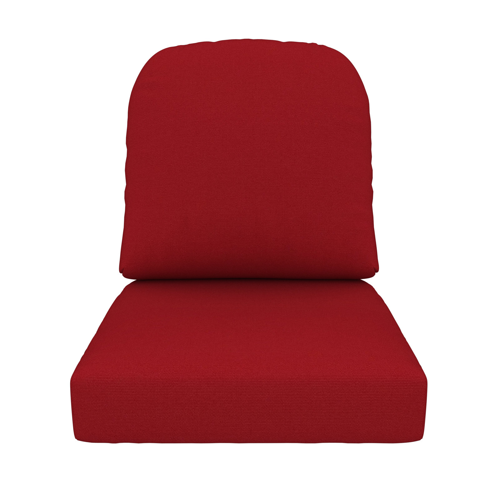 Amala Outdoor Sunbrella® Seat/Back Cushion, Canvas Jockey Red Sunbrella® Canvas