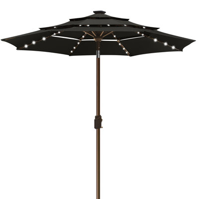 Keensburg 9' Lighted Umbrella