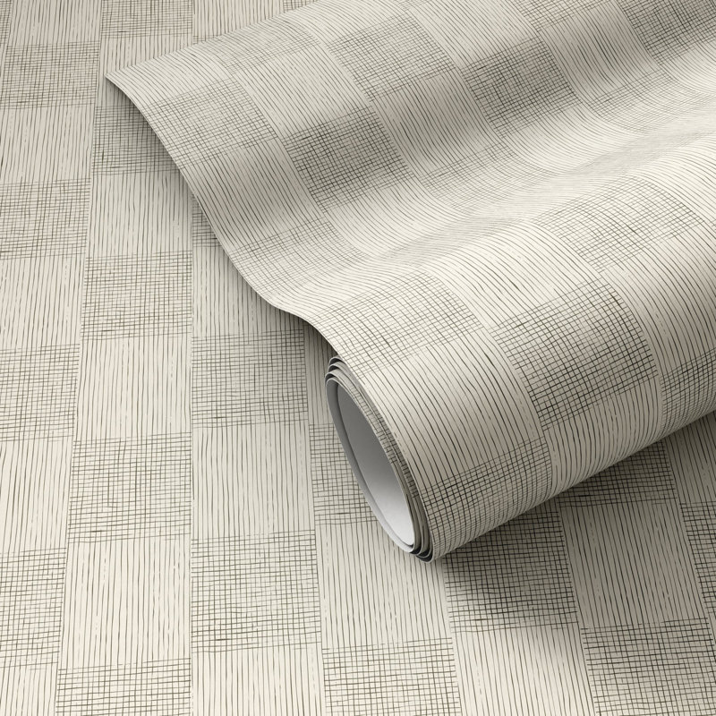 Checkers Terralon Wallpaper Roll, Olive II
