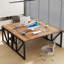 Bureau 63 pouces Moden Compute avec tablette de rangement, bureau d'écriture pour poste de travail-562003762-562003766