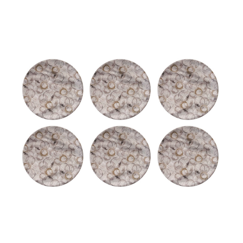 Ensemble d'assiettes à dessert (6 pièces)