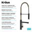 Artec Pro Commercial Style Pull-Down Single Handle Kitchen Faucet with Pot Filler-64268913