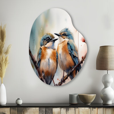 Lesperance - Décoration murale oiseau en forme de poire