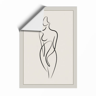 Flowing Lines Minimalist - Print