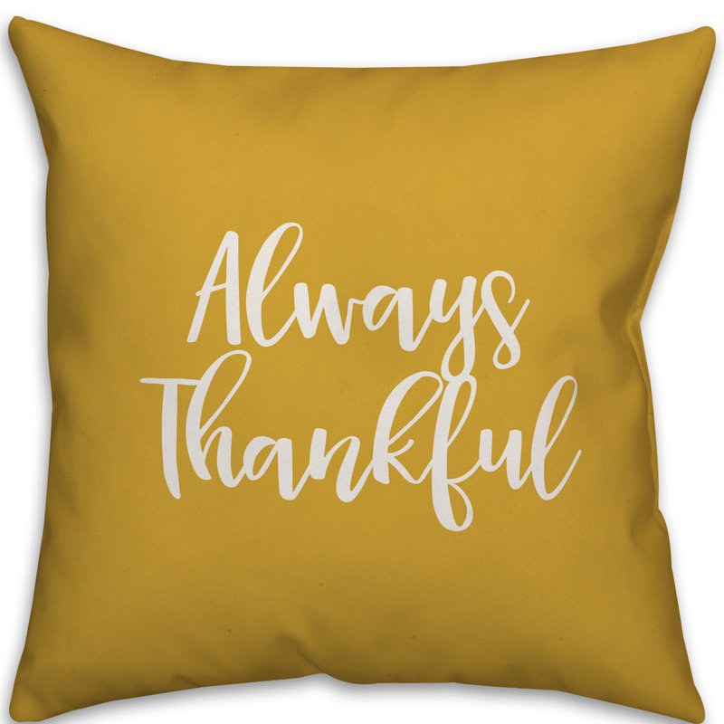 Reversible Pillow Cover, Mustard, Pillow Cover