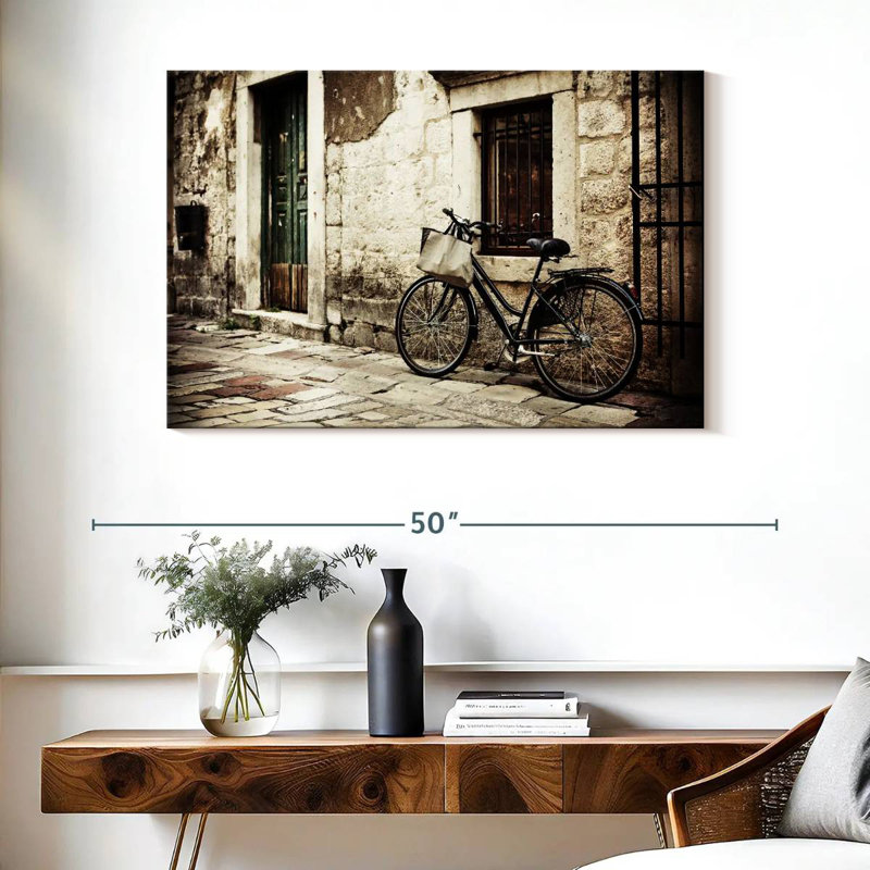Mehar Bicycle Delivery, 26" H x 39" W