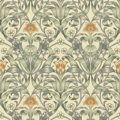 Ribbon Lily - Papier peint