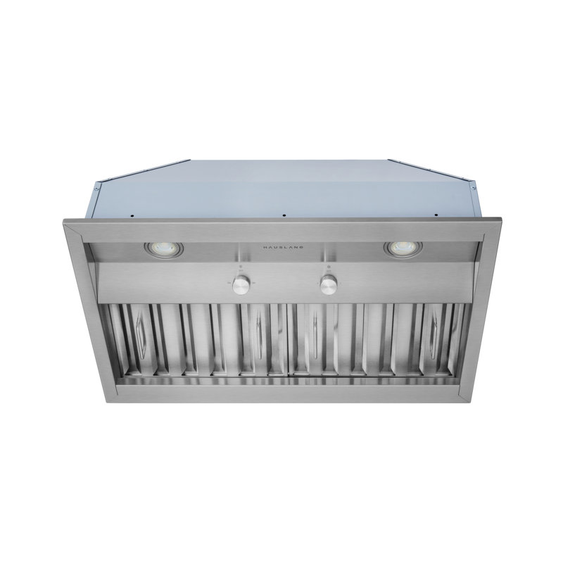 Hauslane Stainless Steel Convertible Insert Range Hood with Charcoal Filter
