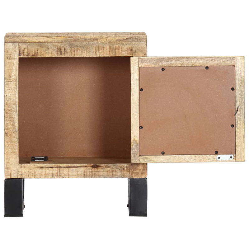 Arndt 40cm W Solid Wood Bedside Table