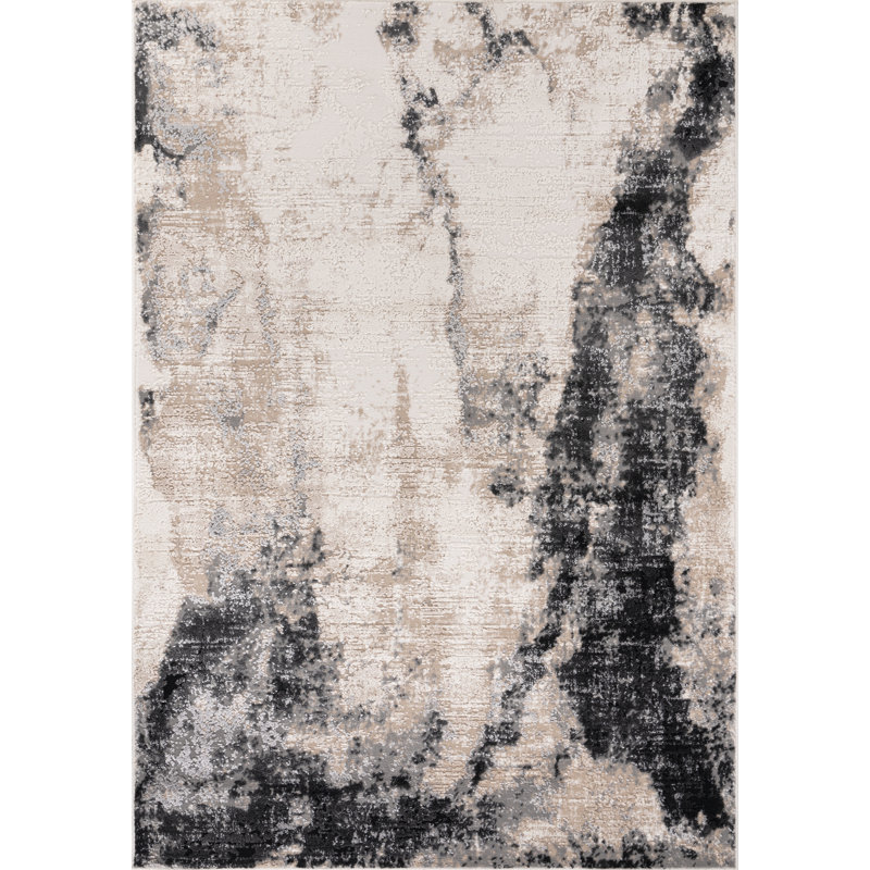 Odena Collection Transitional Abstract Area Rug, Rectangle 7'10" x 10'