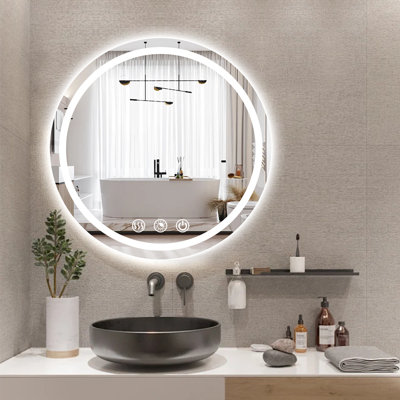 Miroir rond à DEL Demark