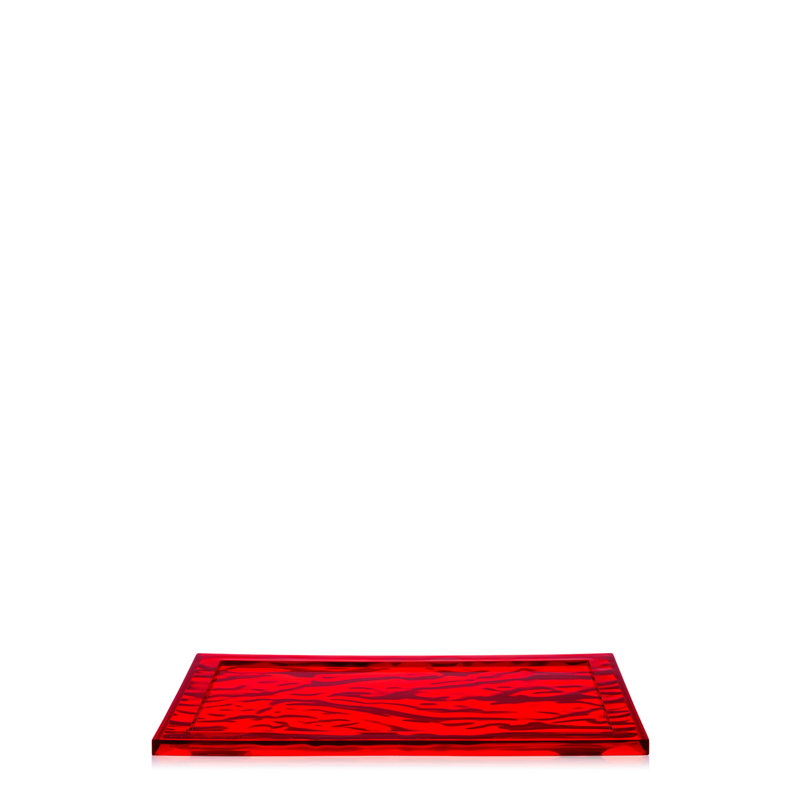 Dune Decorative Tray, 18.11" x 12.6", Pink