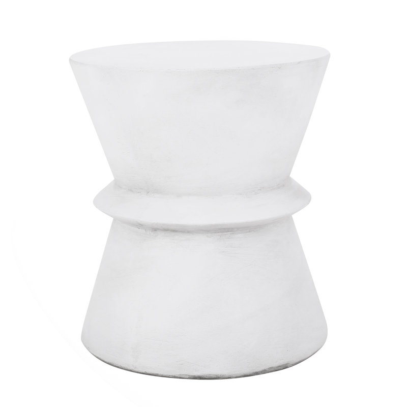 Outdoor Lightweight Concrete Side Table