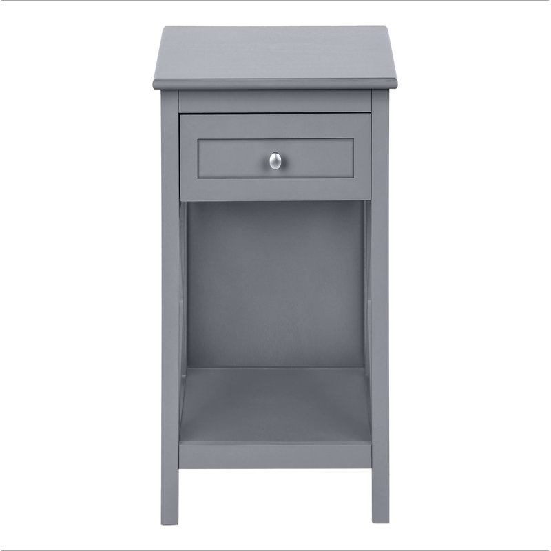 Table d'appoint, table de bout, table d'appoint, 2 niveaux, chambre à coucher