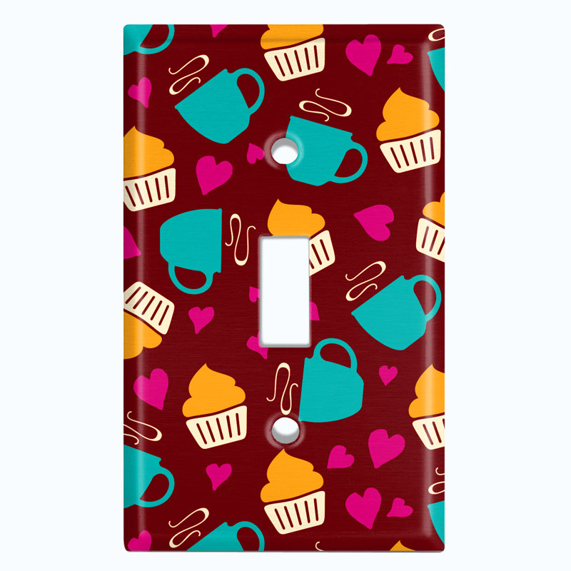 Plaque murale Cupcake Heart