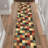 Homeline Non-Slip Rubberback Checkered Indoor Runner Rug, Multicolor-46649175